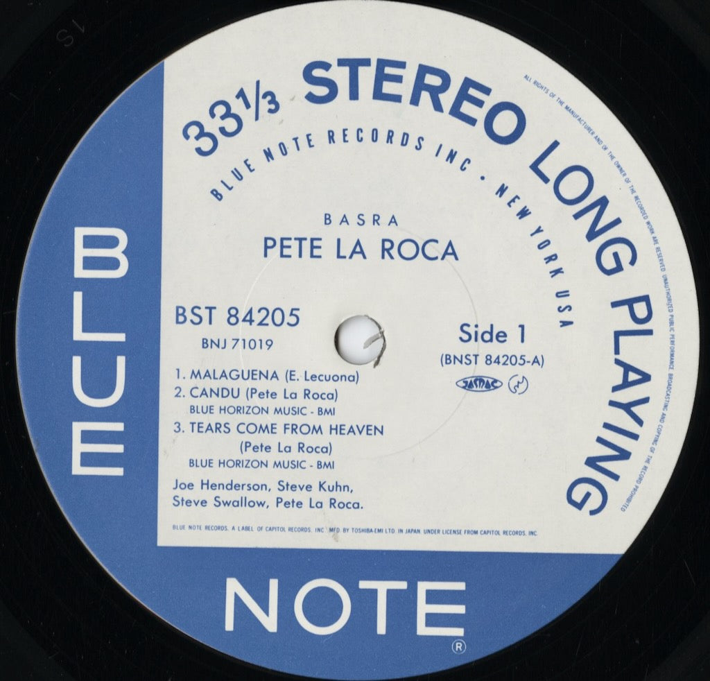 LP / Basra Pete La Roca 名盤 BST84205 Pete La Roca - Basra - Amazon.com Music