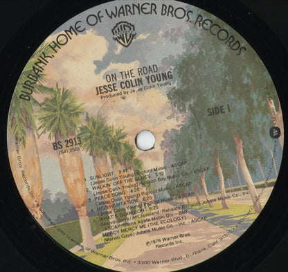 Jesse Colin Young - On The Road (BS 2913) 1976 US Warner Bros.｜中古LP