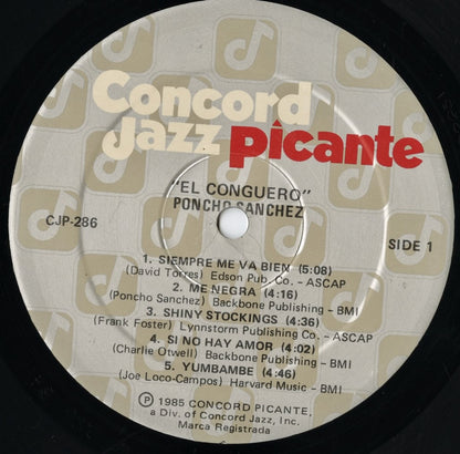 Poncho Sanchez / ポンチョ・サンチェス / El Conguero (CJP-286)