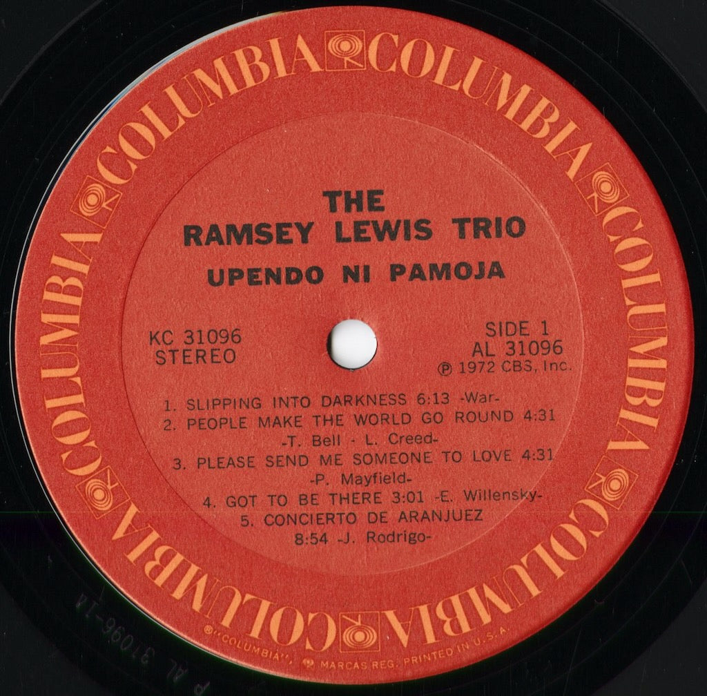 Ramsey Lewis – Upendo Ni Pamoja (KC 31096) LP 1972 US Columbia | 中古LP