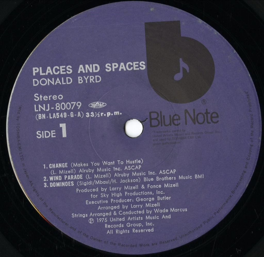 LNJ-80079 Donald Byrd / Places And Spaces 中古レコード 通販