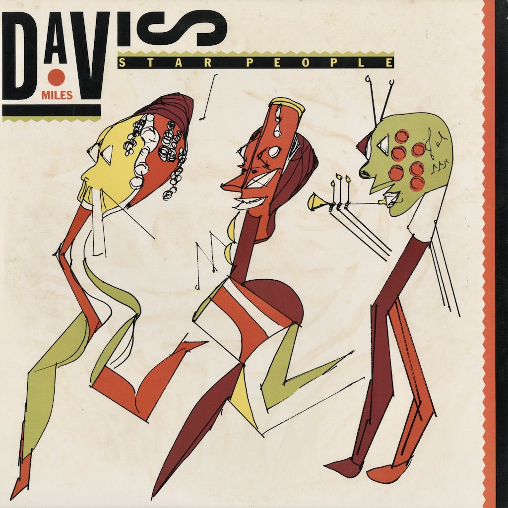 Miles Davis - Star People (25AP 2530) 1983 JPN CBS/Sony｜中古LP