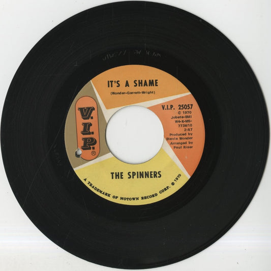 Spinners / スピナーズ / It's A Shame / Together We Can Make Such Sweet Music -7 (V.I.P. 25057)