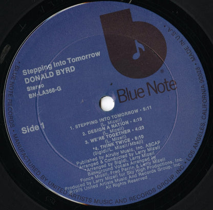 Donald Byrd / ドナルド・バード / Stepping Into Tomorrow (BN-LA368-G)