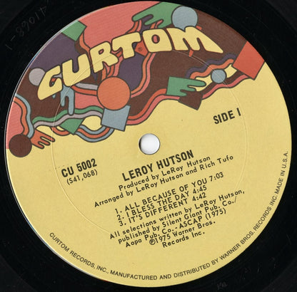 Leroy Hutson / リロイ・ハトソン / Hutson (CU 5002)
