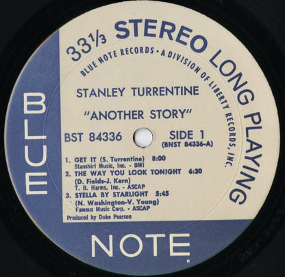 Stanley Turrentine – Another Story (BST 84336) 1970 US Blue Note｜中古LP