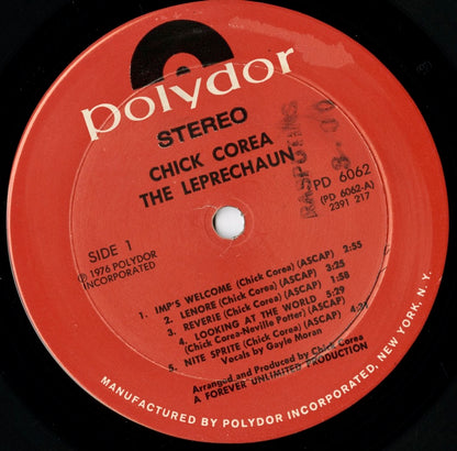 Chick Corea / チック・コリア / The Leprechaun (PD 6062)