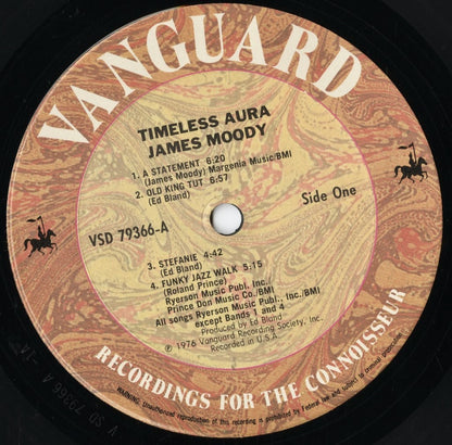 James Moody - Timeless Aura (VSD 79366) LP 1976 US Vanguard｜中古LP