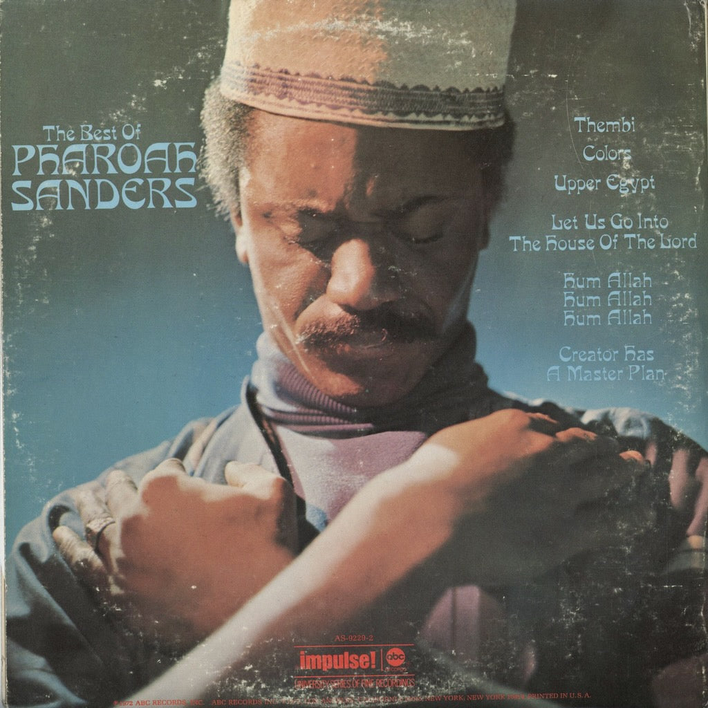 Pharoah Sanders - The Best Of Pharoah Sanders (AS-9229) 1975 US Impulse｜中古LP