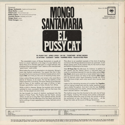 Mongo Santamaria – El Pussy Cat (CL2298) LP 1965 US Columbia | 中古LP