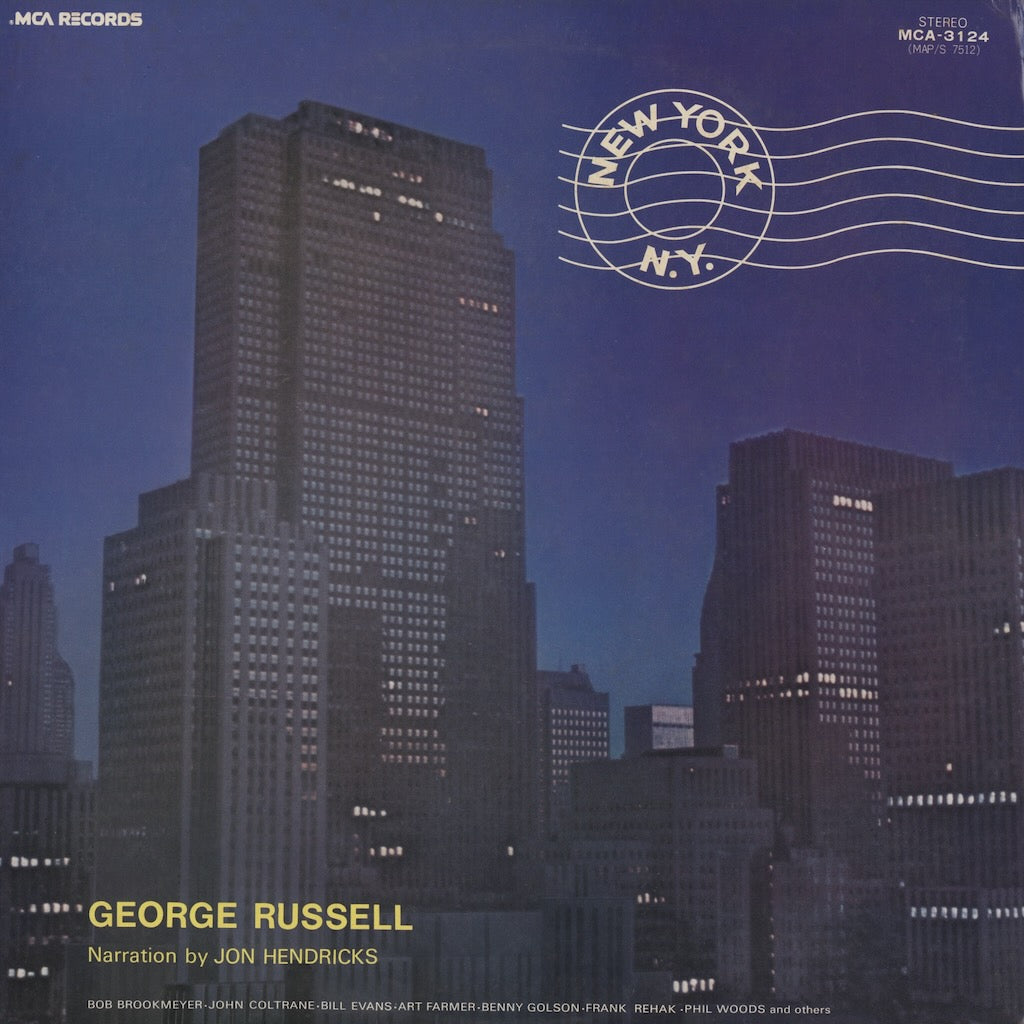 George Russell New York N.Y. MCA-3124 LP 1974 Japan MCA Victor
