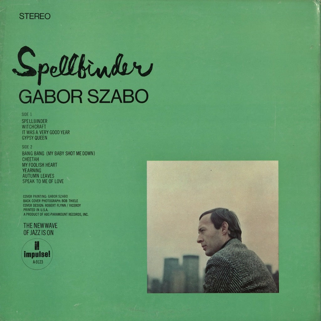 Gabor Szabo – Spellbinder (AS-9123) LP 1967 US Impulse | 中古LP