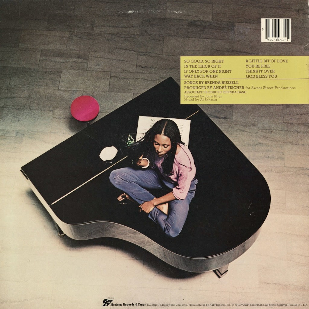 Brenda Russell - Brenda Russell (SP-739) 中古レコード通販｜1979 US