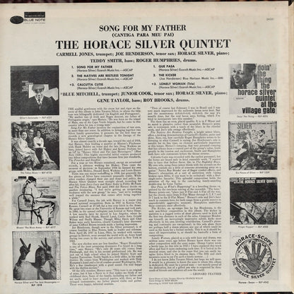 Horace Silver - Song For My Father (BST 84185) 1966 US Blue Note｜中古LP