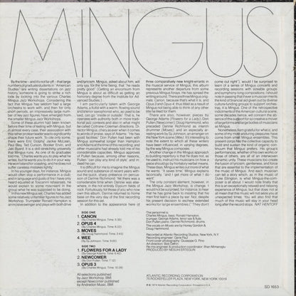 Charles Mingus / チャールズ・ミンガス / Mingus Moves (SD 1653)
