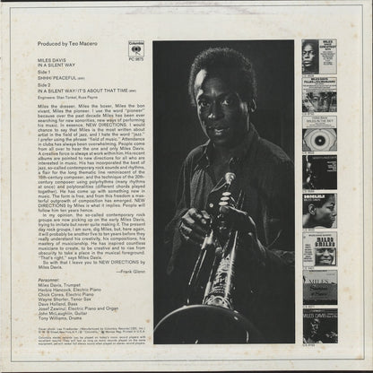 Miles Davis / マイルス・デイヴィス / In A Silent Way (PC 9875)