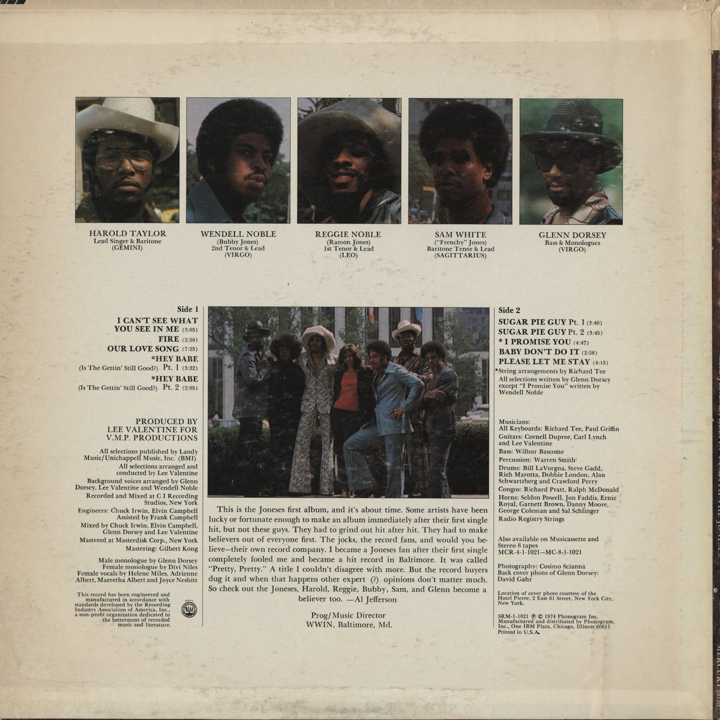 The Joneses / ジョーンズィズ / Keepin' Up With The Joneses (SRM-1-1021)