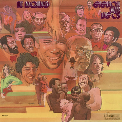 The Masqueraders - Everybody Wanna Live On (ABCD-921) 1975 US ABC/HBS｜中古LP