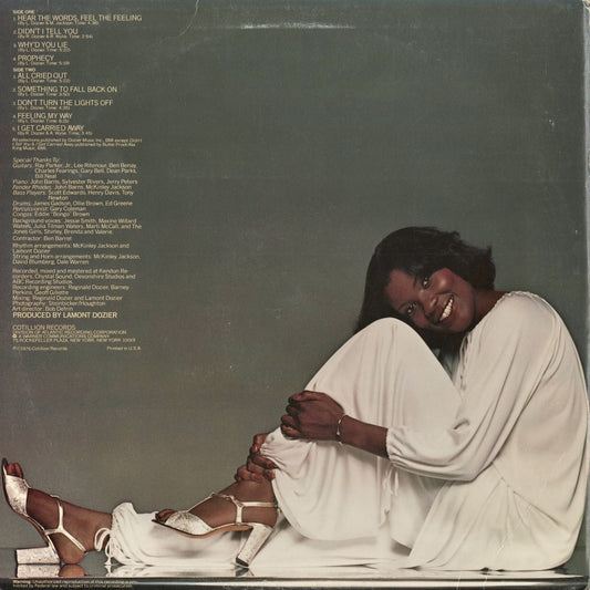 Margie Joseph – Hear The Words, Feel The Feeling (SD 9906) LP 1976 US Cotillion｜中古LP