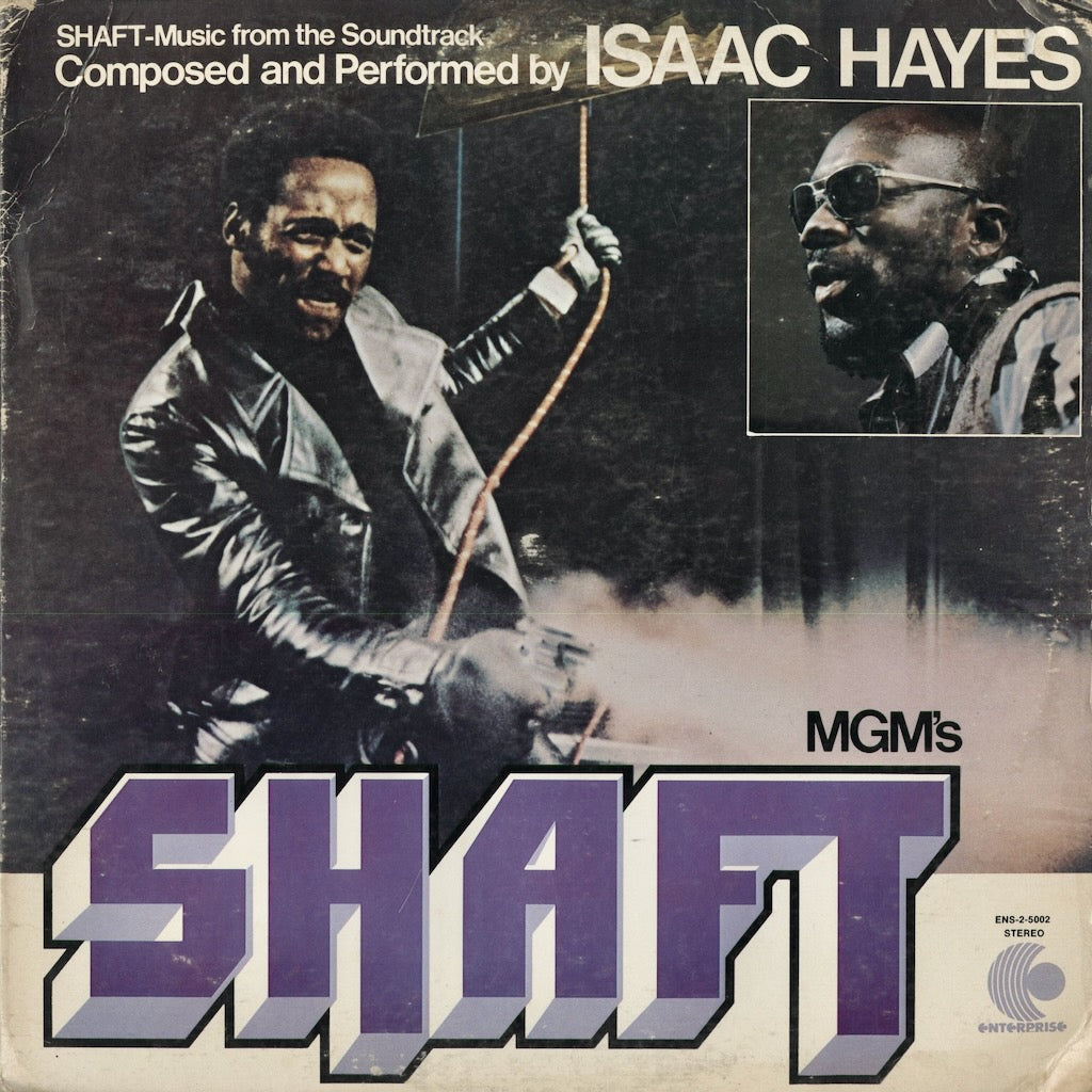 Isaac Hayes - Shaft - OST (ENS-2 5002) 1971 US Enterprise｜中古LP