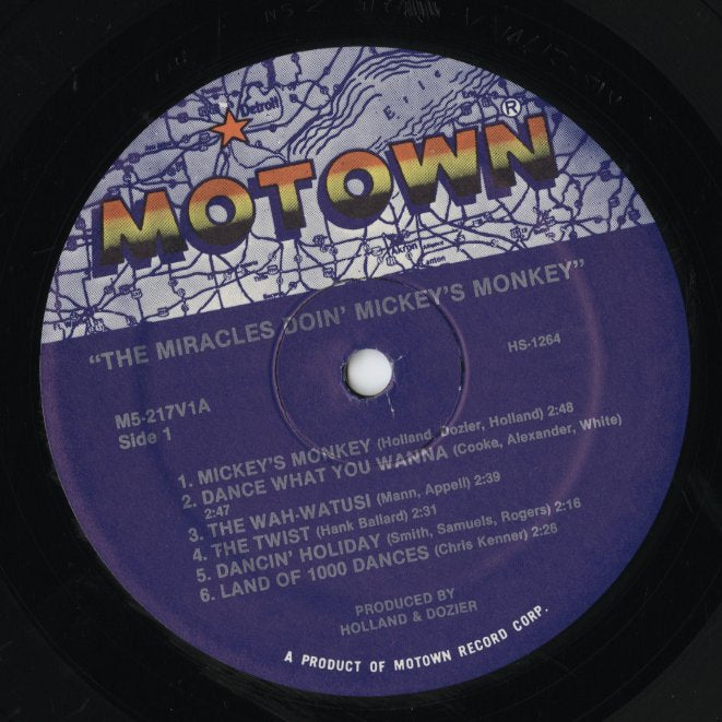 The Miracles / ミラクルズ / Doin' Mickey's Monkey (M5-217V1)