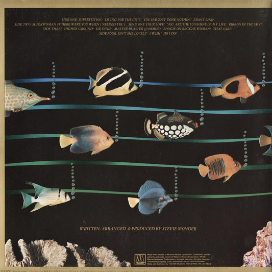 Stevie Wonder - Original Musiquarium (VIP-4/5) 2LP 1982 JPN Motown｜中古LP