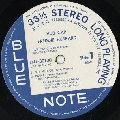 Freddie Hubbard / フレディ・ハバード / Hub Cap (LNJ-80100)