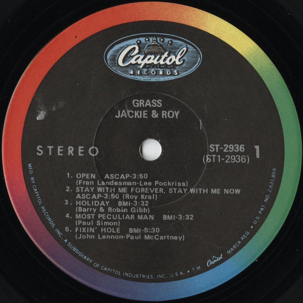 Jackie & Roy / ジャッキー&ロイ / Grass (ST2936)
