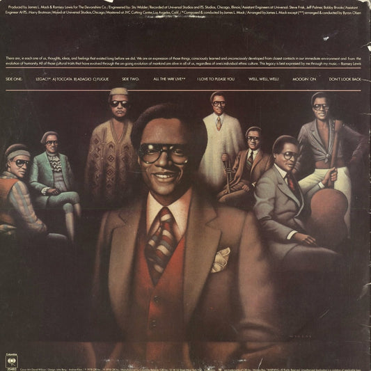 Ramsey Lewis - Legacy (JC 35483) 1978 US Columbia｜中古LP