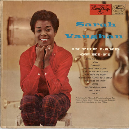 Sarah Vaughan - In The Land Of Hi-Fi (MG 36058) LP 1956 US EmArcy