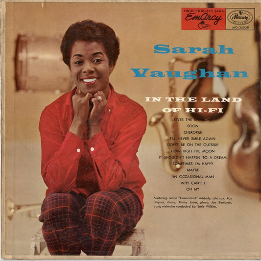 Sarah Vaughan - In The Land Of Hi-Fi (MG 36058) LP 1956 US EmArcy