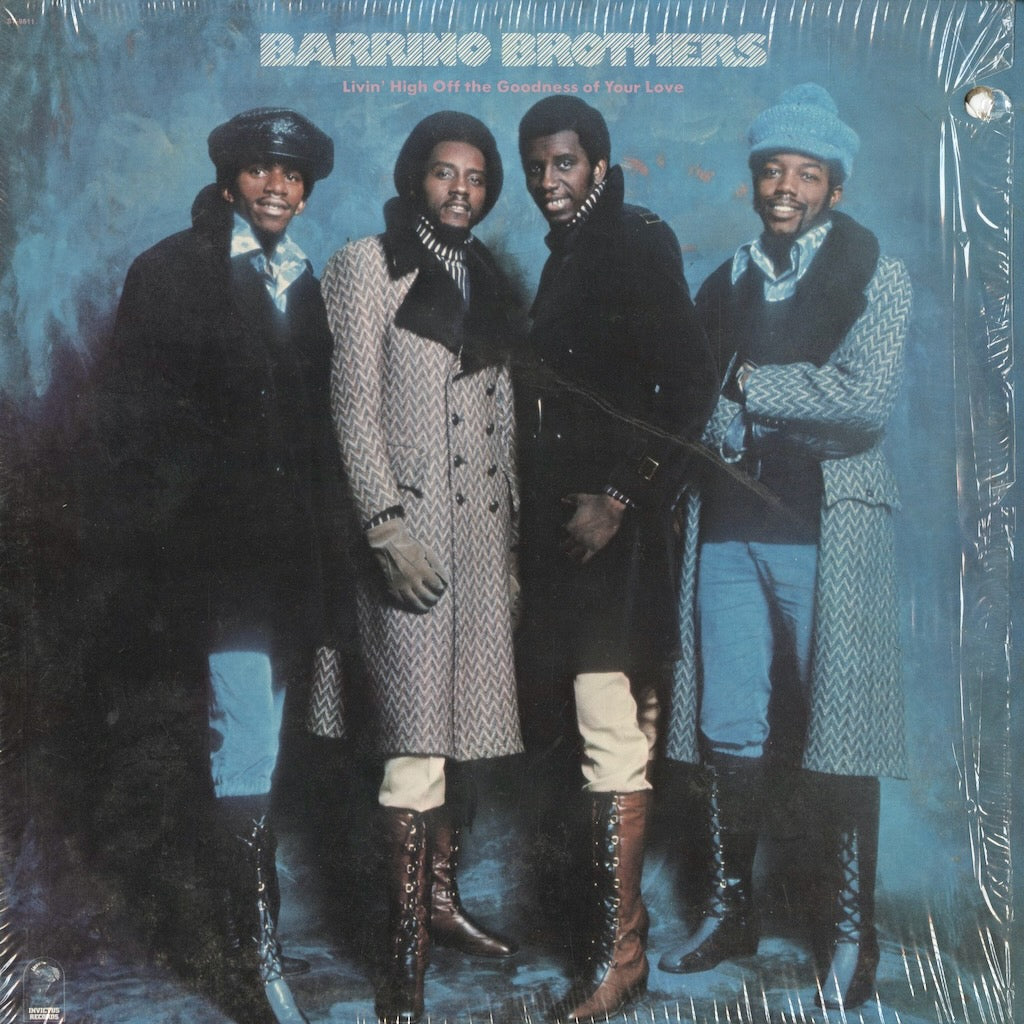 Barrino Brothers - Livin' High Off The Goodness Of Your Love (ST-9811) LP 1973 US Invictus｜中古LP