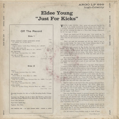 Eldee Young & Co. / エルディー・ヤング / Just For Kicks (LP-699)