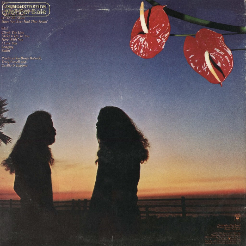Cecilio & Kapono - Night Music (PC 34300) 1977 US Columbia｜中古LP