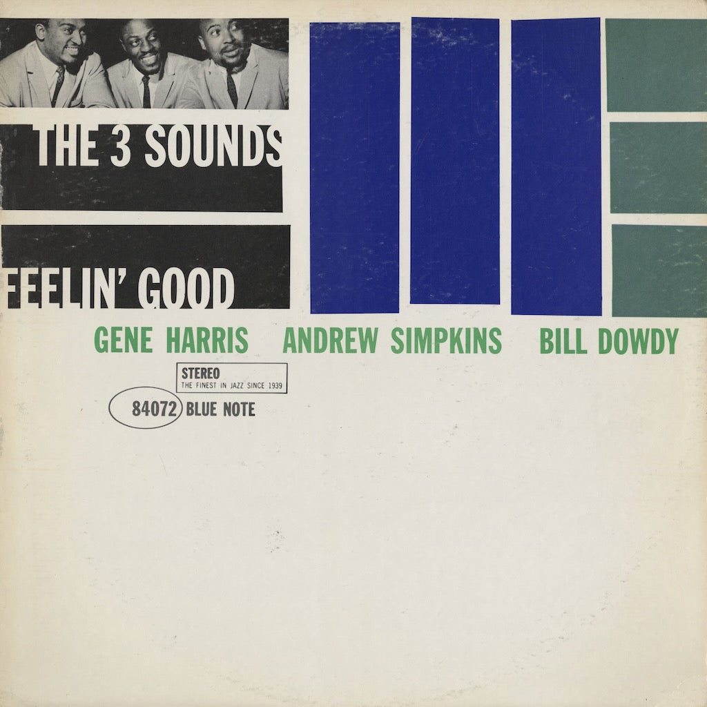 The Three Sounds / スリー・サウンズ / Feelin' Good (BST 84072) US Blue Note Liberty 青黒Lbl.