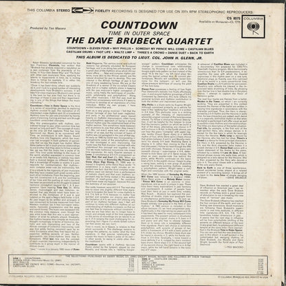 Dave Brubeck - Countdown Time In Outer Space (CS 8575) 1963 US Columbia｜中古LP