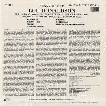 Lou Donaldson / ルー・ドナルドソン / Sunny Side Up (B1-32095)