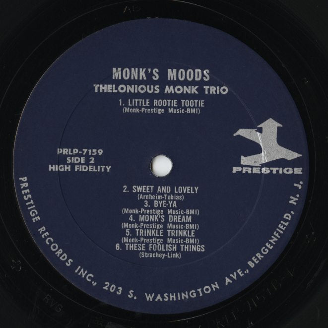 Thelonious Monk / セロニアス・モンク / Monk's Moods (PRLP