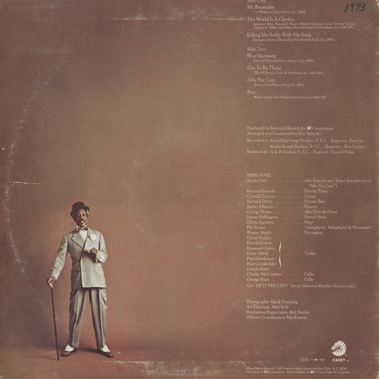 Sonny Stitt - Mr. Bojangles (CA-50026) 1973 US Cadet｜中古LP
