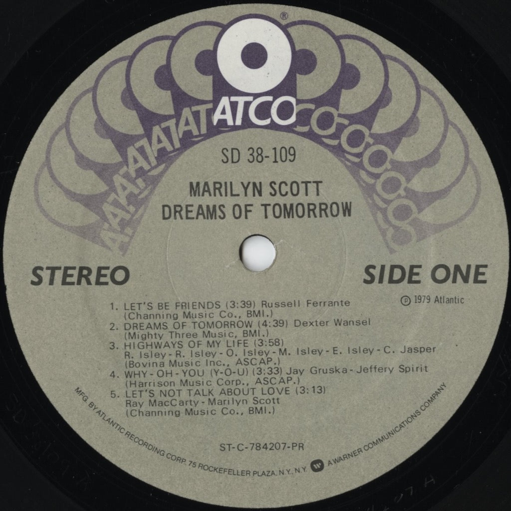 Marilyn Scott / マリリン・スコット / Dreams Of Tomorrow (SD38-109)