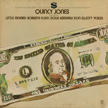 Quincy Jones – $ Dollar - OST (MS 2051) 1972 US Reprise | 中古LP