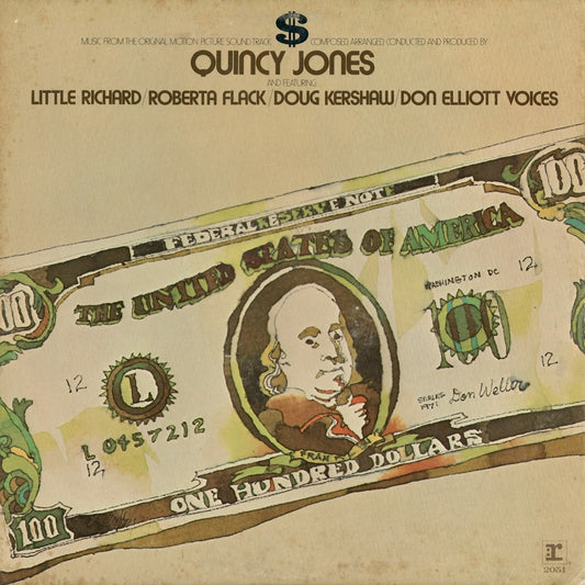Quincy Jones – $ Dollar - OST (MS 2051) 1972 US Reprise | 中古LP