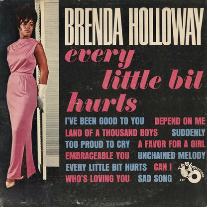 Brenda Holloway - Every Little Bit Hurts (T-257) 1964 US Tamla｜中古LP