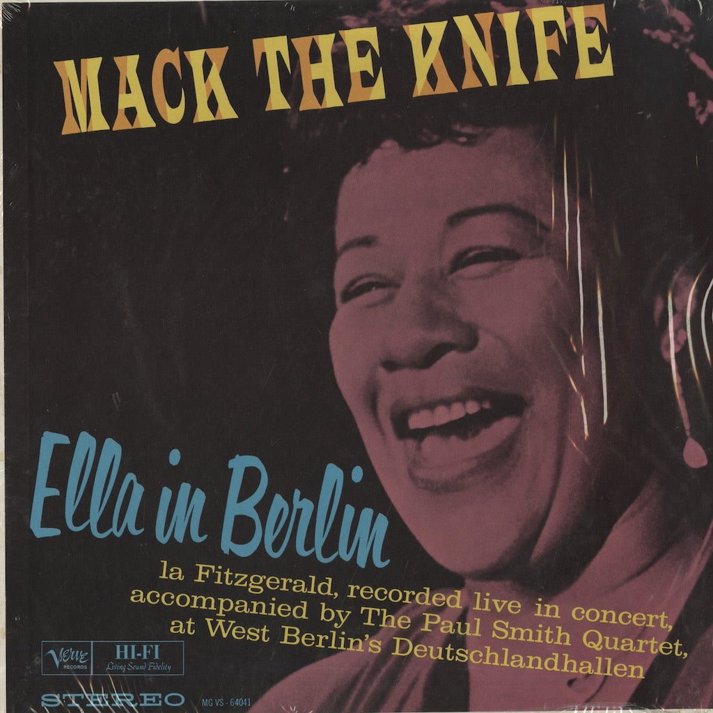 Ella Fitzgerald / エラ・フィッツジェラルド / Mack The Knife - Ella In Berlin (V6-4041)