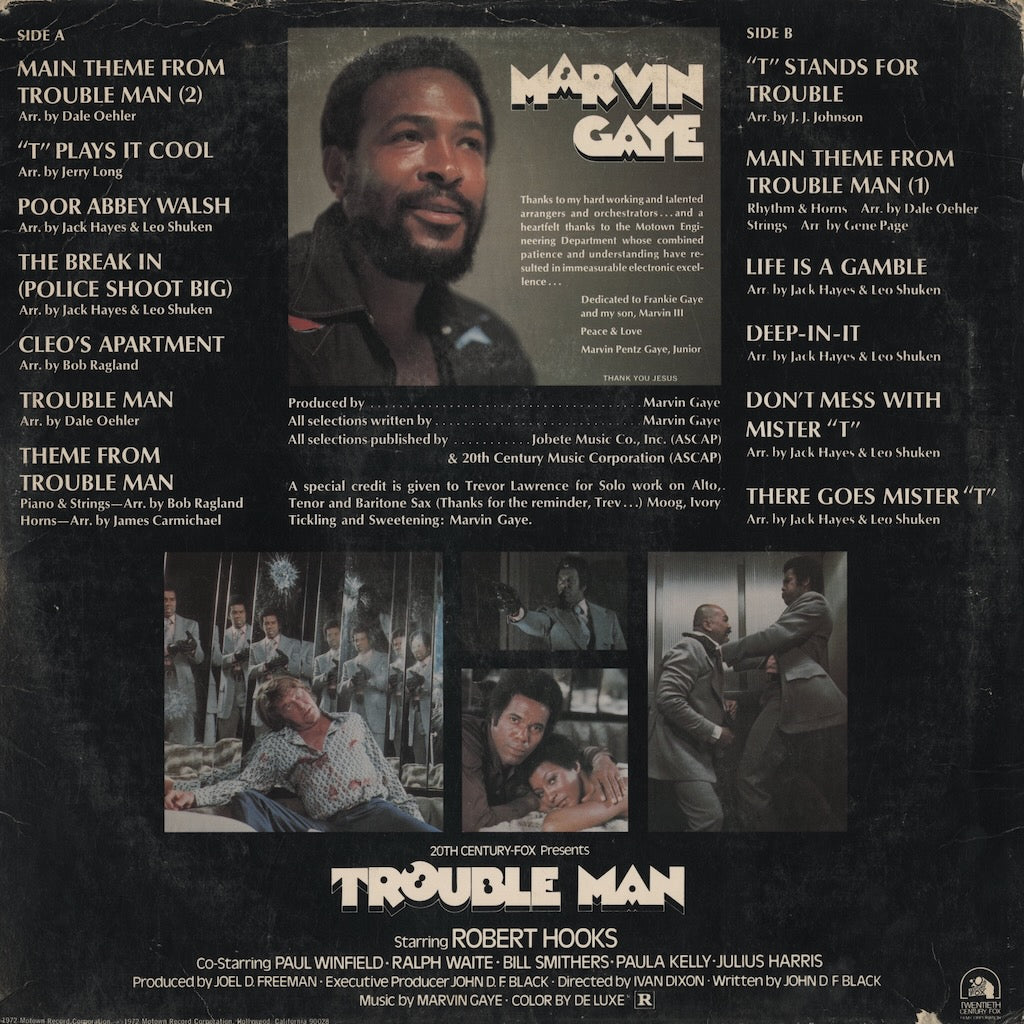Marvin Gaye / マーヴィン・ゲイ / Trouble Man (T322L)