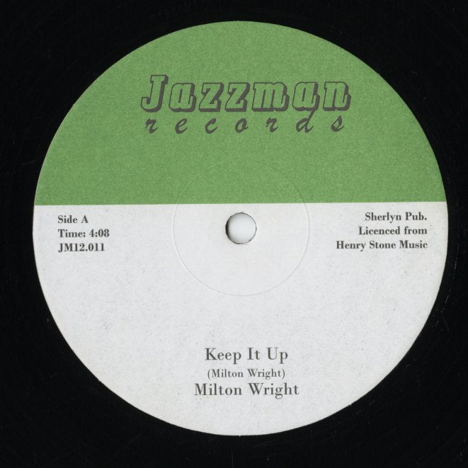 Milton Wright / ミルトン・ライト / Keep It Up (JM12.011