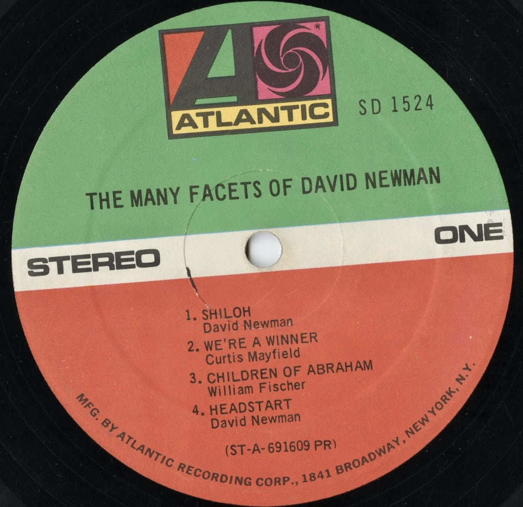 David Newman The Many Facets Of SD 1524 中古レコード 通販 | テナー