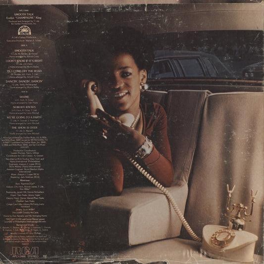 Evelyn Champagne King / イヴリン・シャンペン・キング / Smooth Talk (APL1-2466)