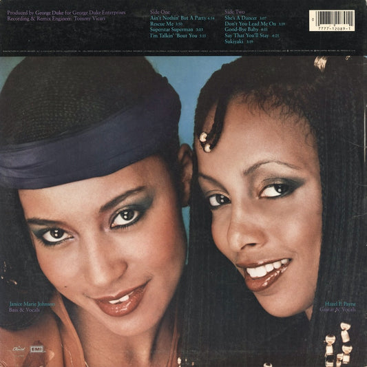 A Taste Of Honey - Twice As Sweet (ST12089) LP 1980 US Capitol｜中古LP