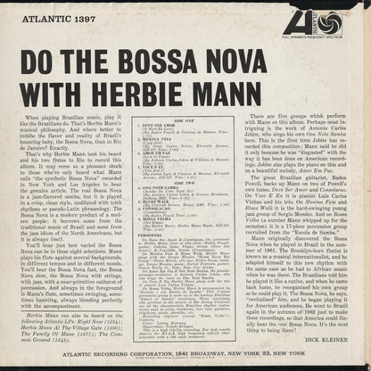 Herbie Mann - Do The Bossa Nova (1397) LP 1962 US Atlantic｜中古LP